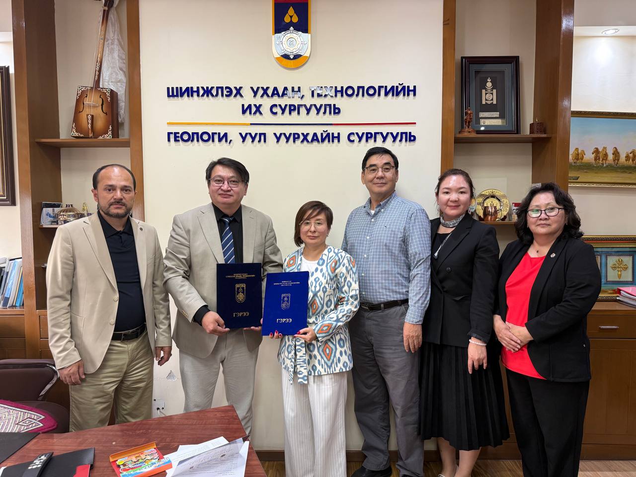 Geologiyada yangi hamkorlik: O‘zbekiston va Mo‘g‘uliston kadrlar tayyorlashni kuchaytiradi